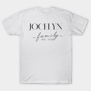 Jocelyn Family EST. 2020, Surname, Jocelyn T-Shirt